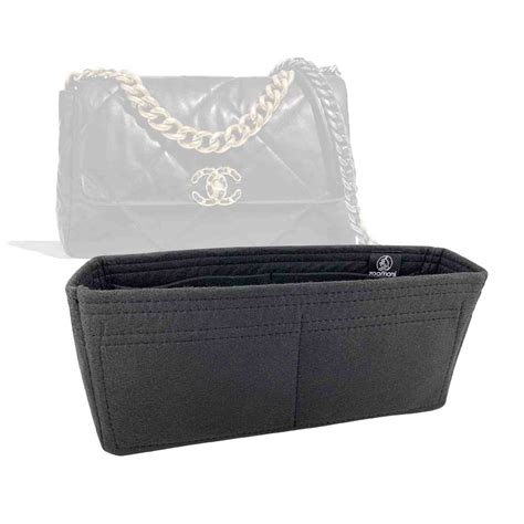 chanel 19 flap bag organizer|chanel 19 shopping bag.